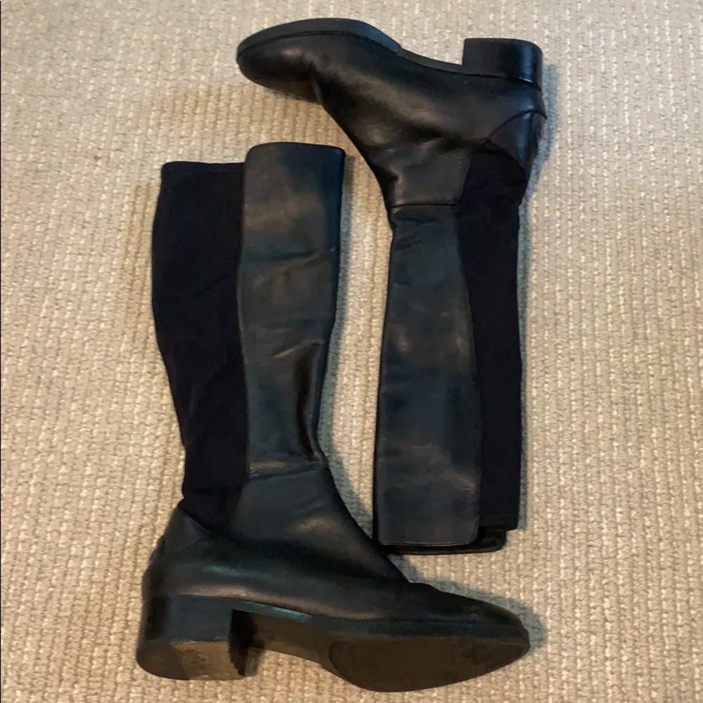 Tory Burch black high boots